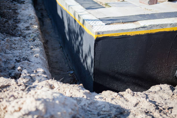 Residential Foundation Crack Repair installation at a Flat Rock, MI home by SJ Waterproofing Pros