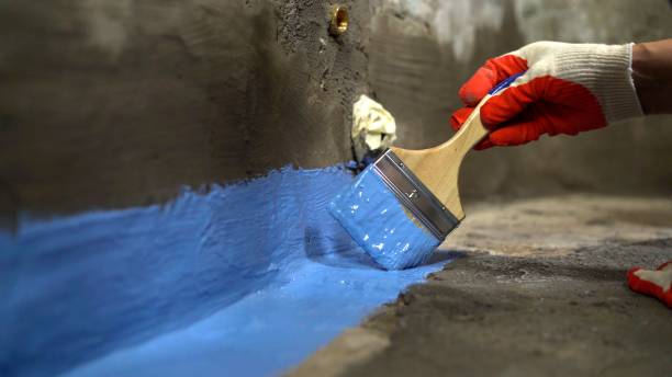 Commercial Foundation Crack Repair project at a Flat Rock, MI business property by SJ Waterproofing Pros